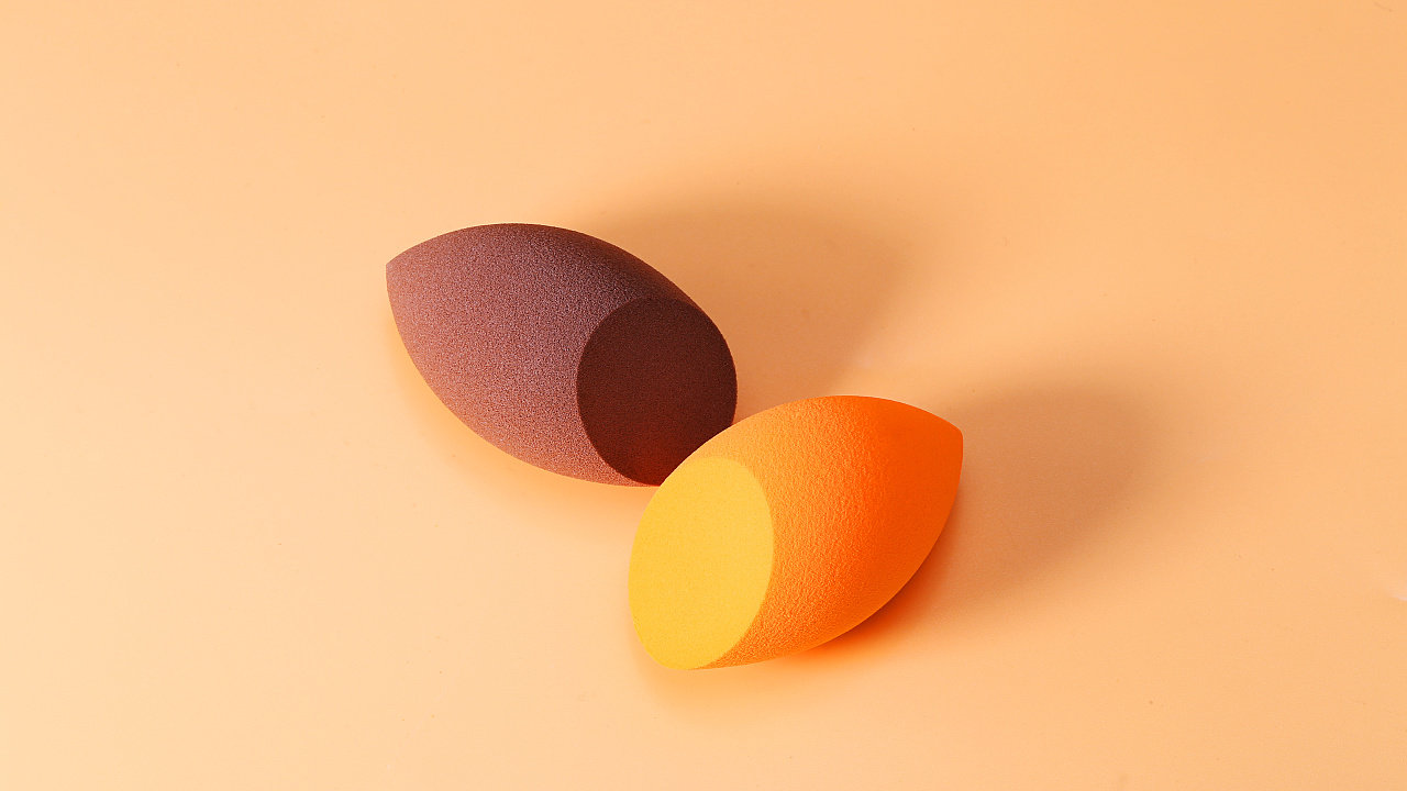 Olive Beauty Sponges, Tools For Beauty Olive Cut Make-up Sponges