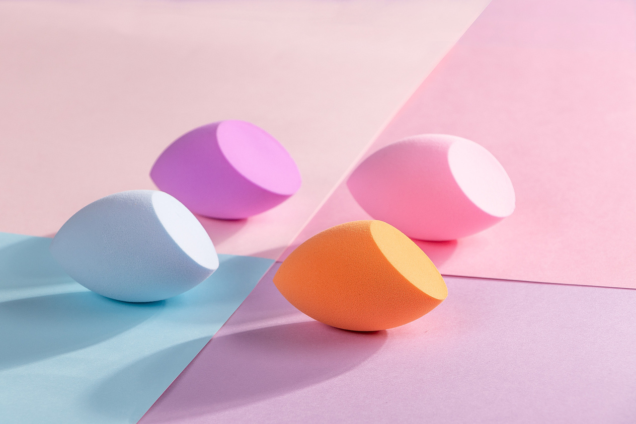 Olive Beauty Sponges, Tools For Beauty Olive Cut Make-up Sponges - Image 5