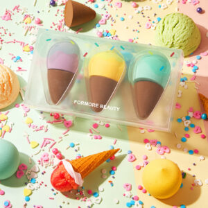 Ice Cream Beauty Blender, Beauty Blender Collection, Makeup Sponges Kit