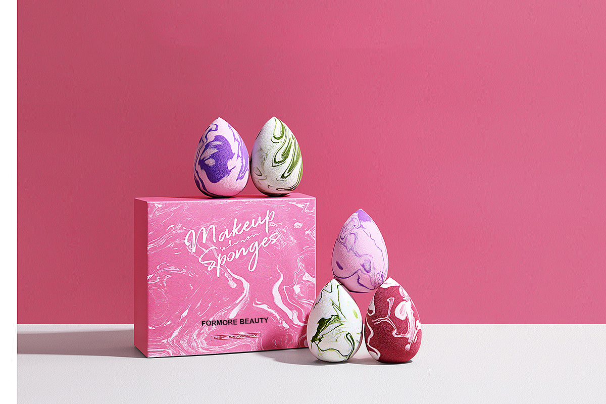 Marble Beauty Blenders Collection, Multi Marble Make up Kit