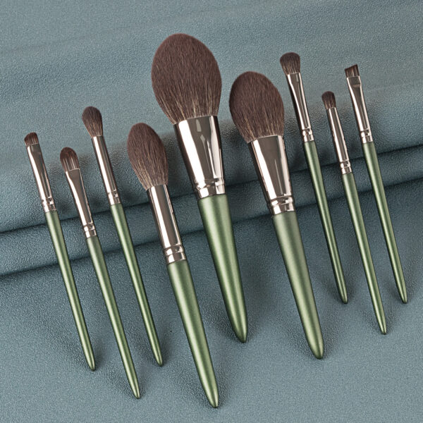 Green Makeup Brushes, best affordable makeup brushes