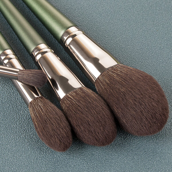 Green Makeup Brushes, best affordable makeup brushes - Image 4