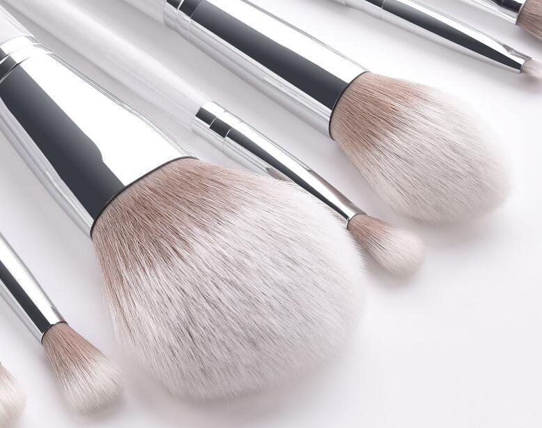 Marble Makeup Brush Kit, Essential Cosmetic Brushes For Beginners - Image 4