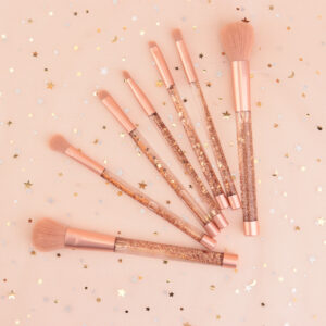 Flowing Glitter Makeup Brush Set