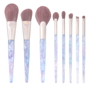 Holographic Makeup Brushes Essential Set