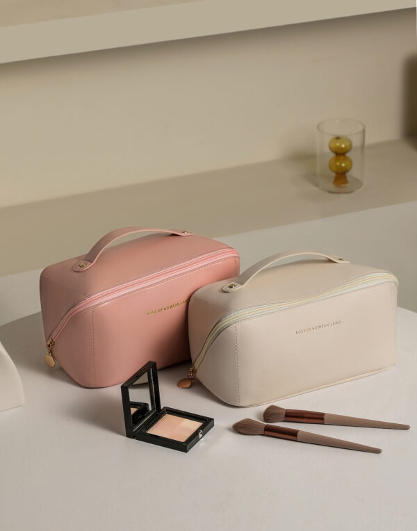 Hot PU Toiletry Bags, Large Capacity Cosmetic Bags - Image 2